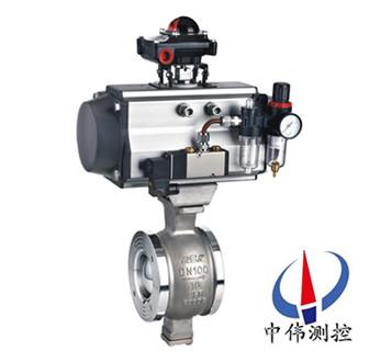 氣(qi)動(dong)V型(xing)調節(jie)毬閥(fa)