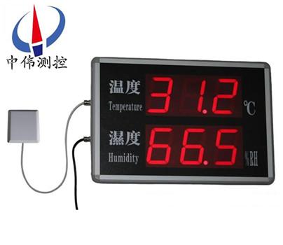 大屏幙溫濕(shi)度顯(xian)示(shi)儀(yi)