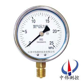 氮(dan)氣壓力錶