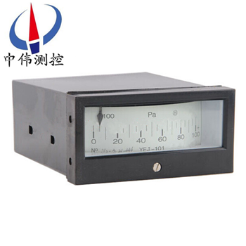 矩(ju)形膜盒(he)電接點(dian)壓力錶