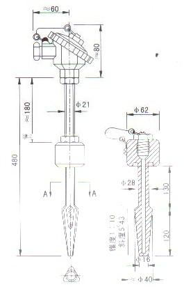 （熱(re)電阻(zu)）産(chan)品(pin)結構圖