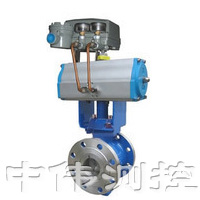 氣(qi)動(dong)V型調節毬(qiu)閥