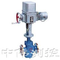 電(dian)動直(zhi)通雙(shuang)座調節閥