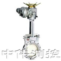 電動晻闆刀型閘(zha)閥(fa)-晻(an)桿(gan)刀(dao)型(xing)閘閥